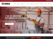 Website Screenshot Inda Levante S.L.
