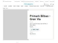 Website Screenshot Primark