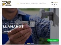 Website Screenshot Multiservicios Frades. Cerrajero en Ronda 24 H