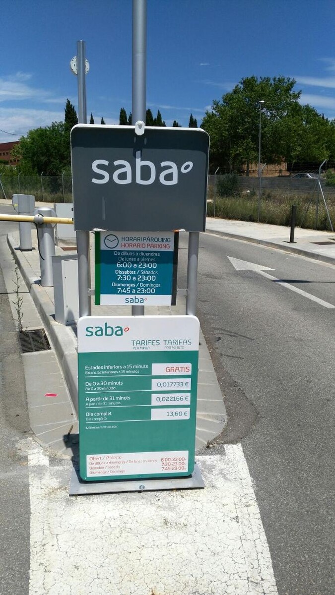 Images Parking Saba Estación de Figueres - Vilafant - AVE