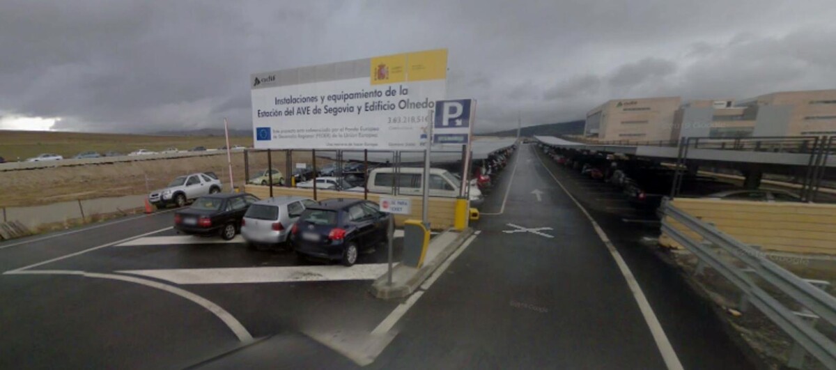 Images Parking Saba Estación Tren Segovia