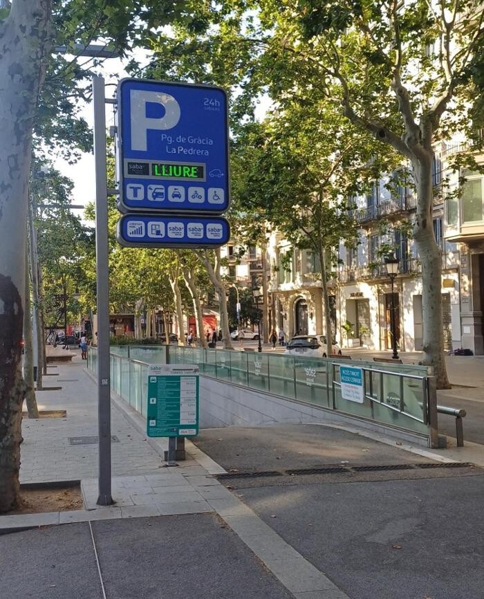 Images Parking Saba Bamsa Passeig de Gràcia - La Pedrera