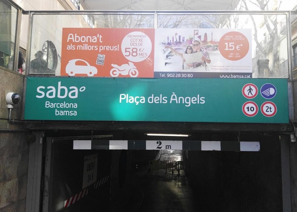 Images Parking Saba Bamsa Plaça dels Àngels