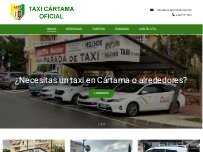Website Screenshot Taxi Cartama
