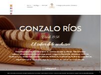 Website Screenshot Productos GONZALO RÍOS