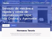 Website Screenshot Euromaster Isla Cristina Hermanos Tenorio