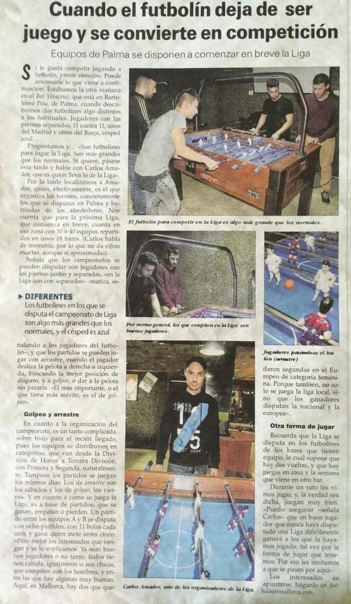 Images Futbolines Mallorca