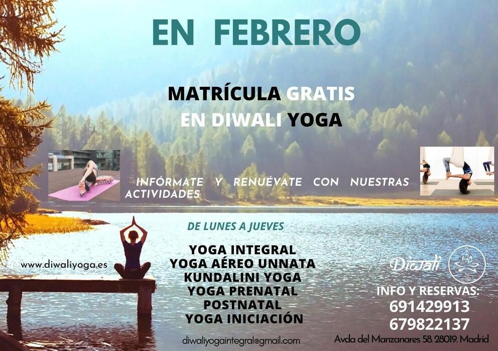 Images Diwali Yoga Madrid