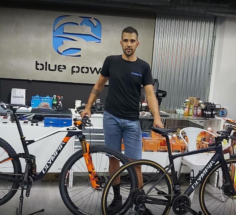 Images Coffee & Bike Blue Power