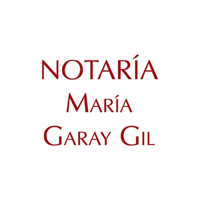 Notaría María Garay Gil Logo