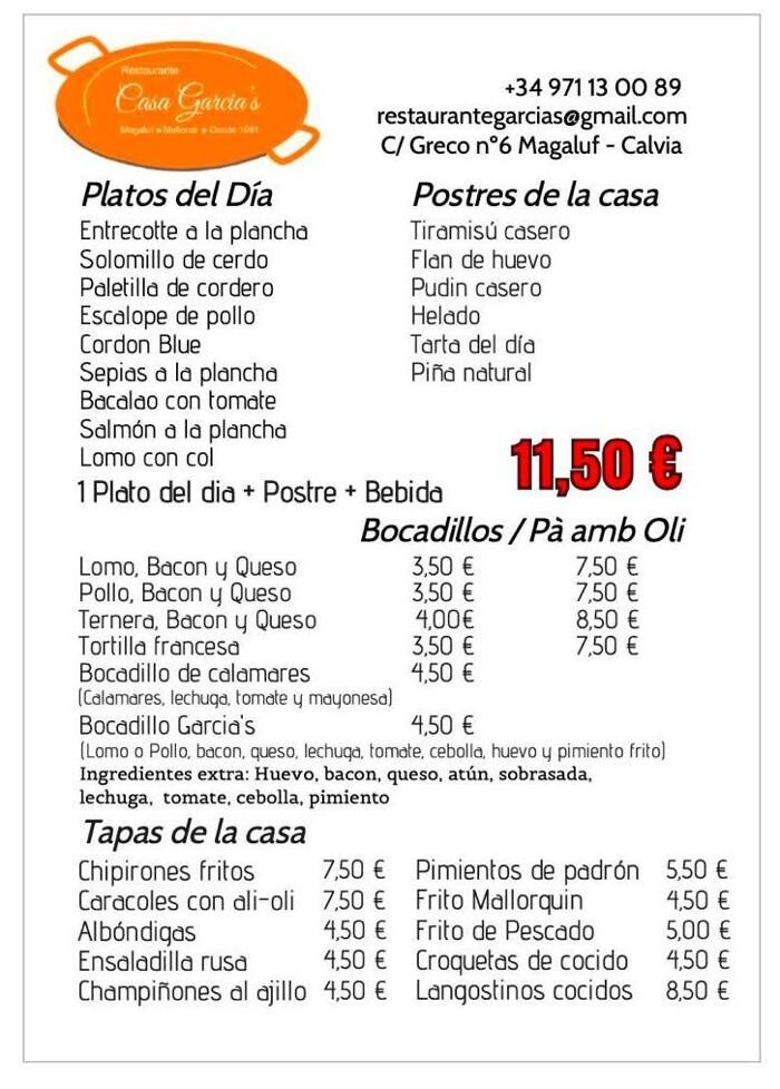 Images Restaurante Casa García's