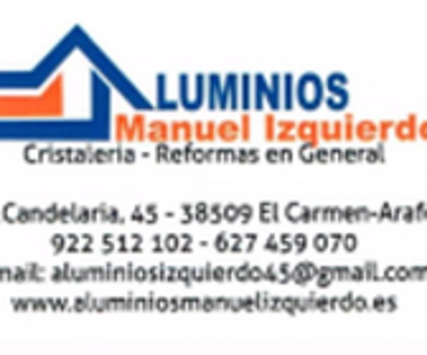 Cristalería y Aluminios Manuel Izquierdo Logo