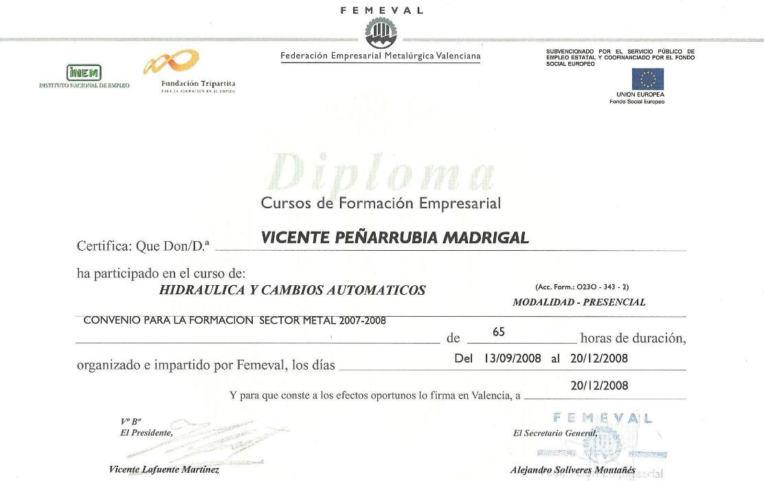 Images Taller Peñarrubia - Vicente Peñarrubia Madrigal
