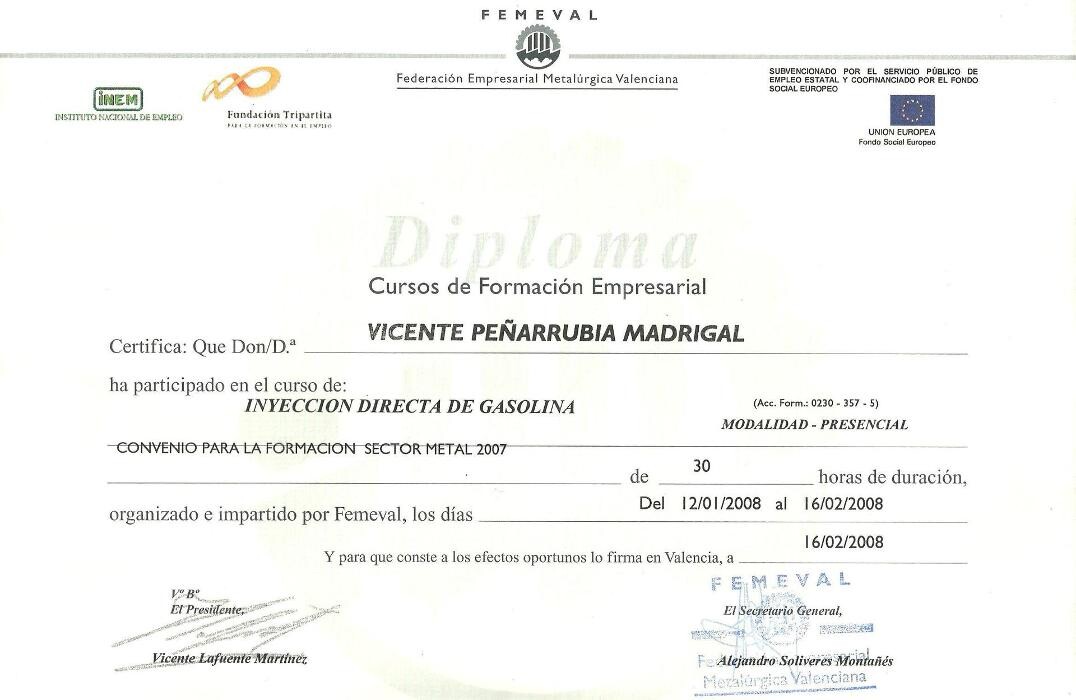 Images Taller Peñarrubia - Vicente Peñarrubia Madrigal