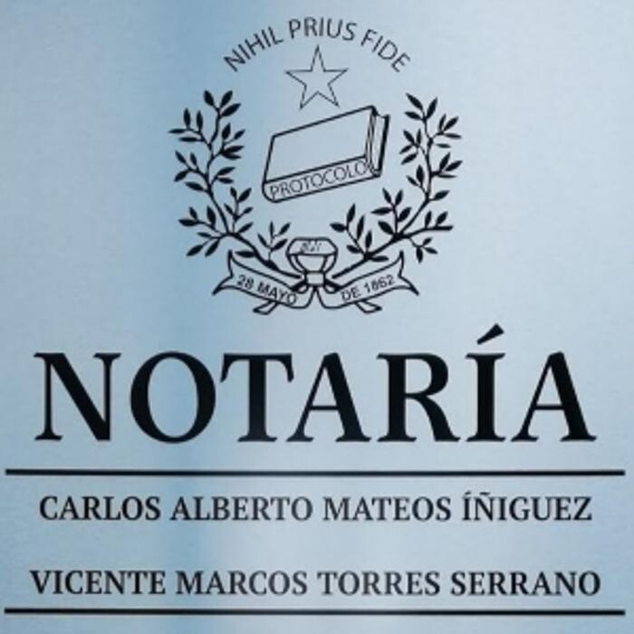 Notaría Carlos Alberto Mateos y Vicente Torres Serrano Logo