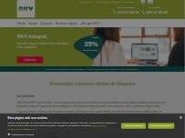 Website Screenshot Oficina DKV Seguros Manresa