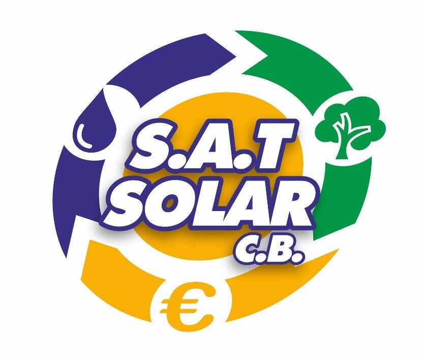 S.A.T. SOLAR C.B. Logo