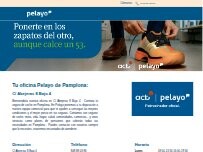 Website Screenshot Oficina Seguros Pelayo