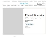 Website Screenshot Primark