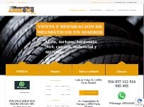 Website Screenshot Neumáticos Ambrosio