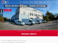 Website Screenshot Barnices Carpo