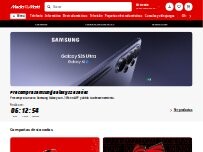 Website Screenshot MediaMarkt CC La Maquinista