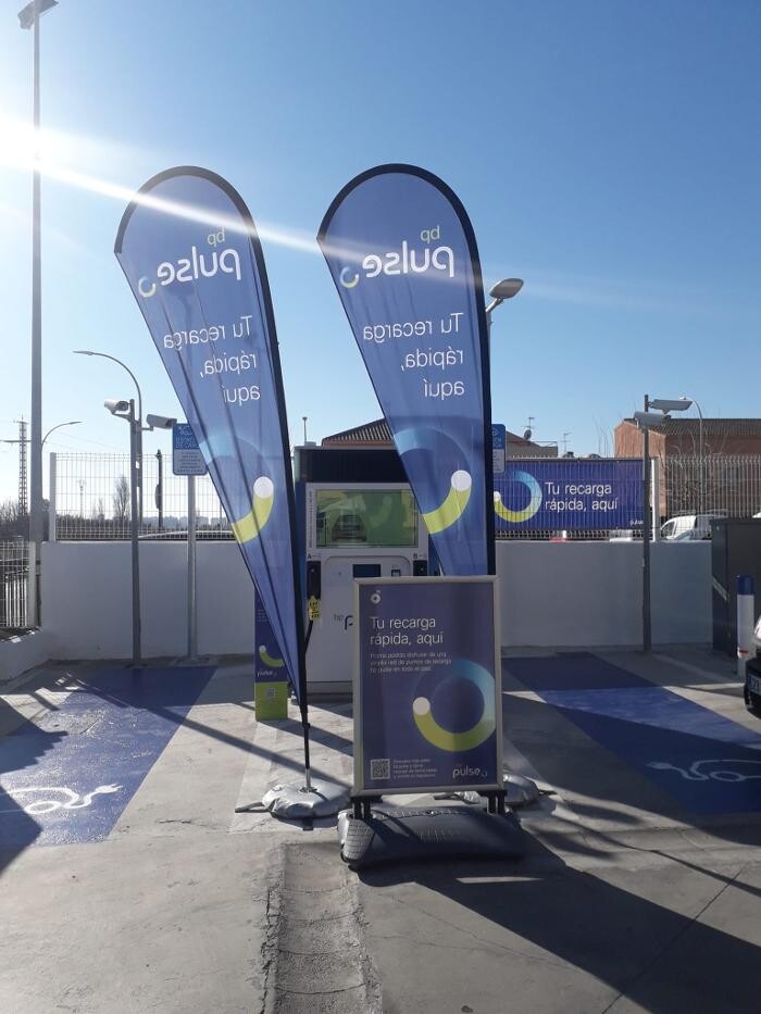 Images Iberdrola | bp pulse estación de recarga