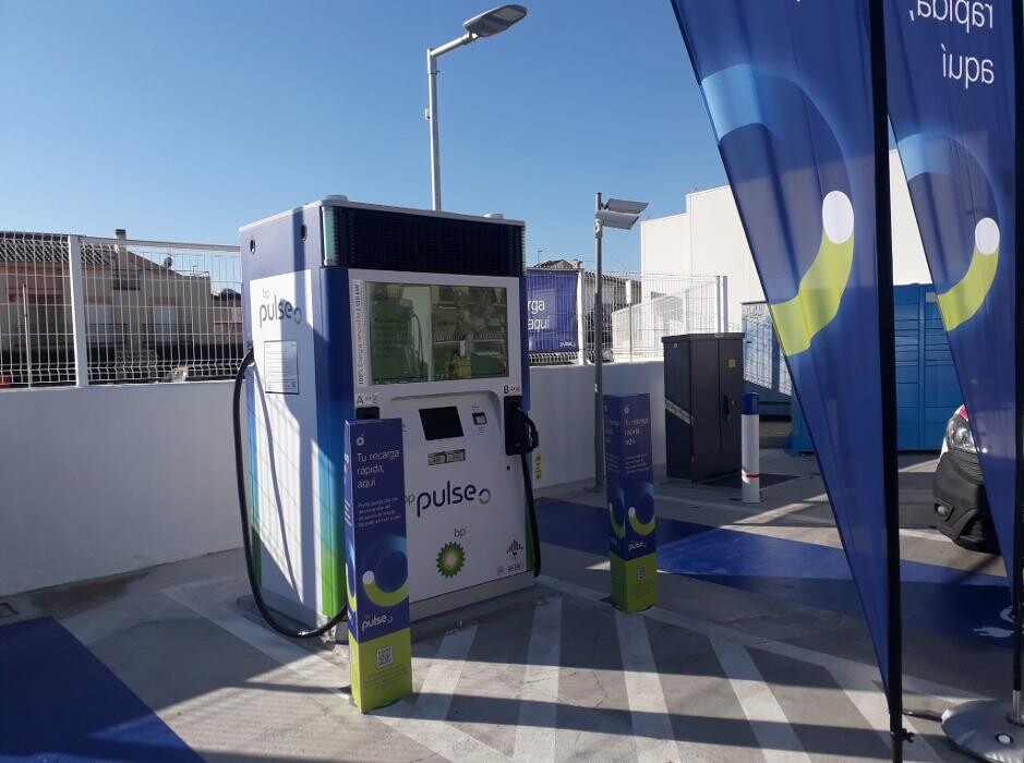 Images Iberdrola | bp pulse estación de recarga