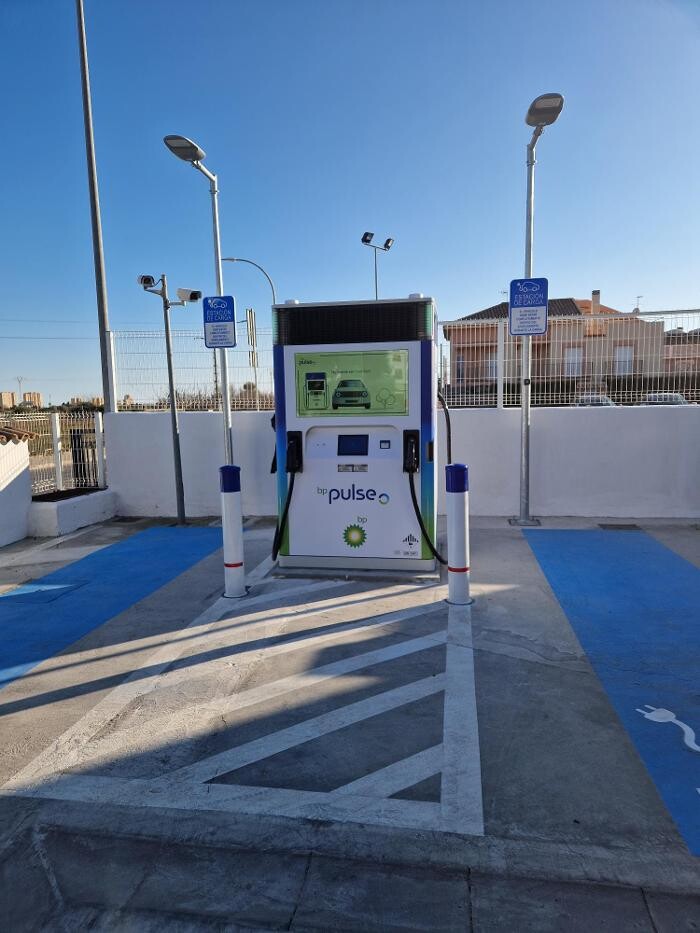 Images Iberdrola | bp pulse estación de recarga