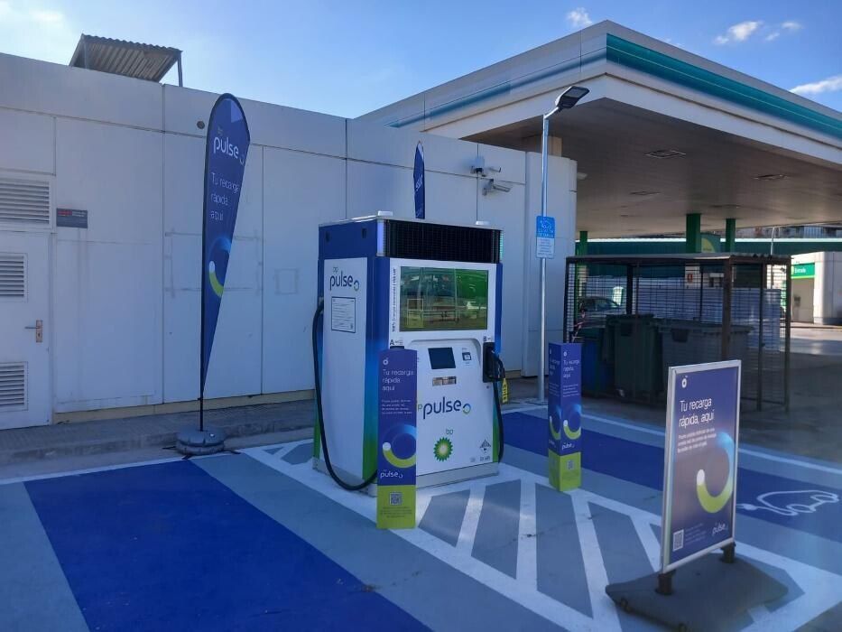Images Iberdrola | bp pulse estación de recarga