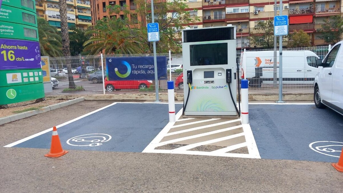 Images Iberdrola | bp pulse estación de recarga