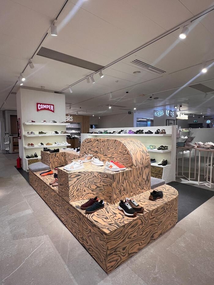 Images Camper El Corte Ingles Plaza Cataluña Barcelona