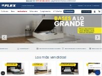 Website Screenshot Tienda Flex by Noctalia