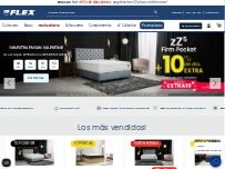 Website Screenshot Tienda Flex by Noctalia