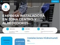 Website Screenshot Instalaciones Hidromundi Sl