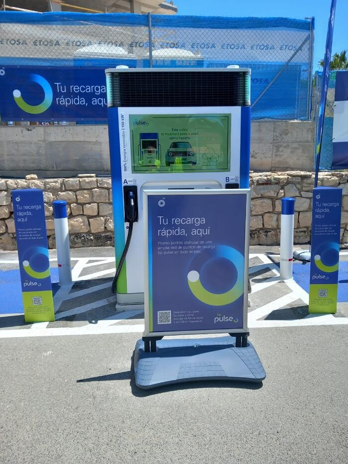 Images Iberdrola | bp pulse estación de recarga