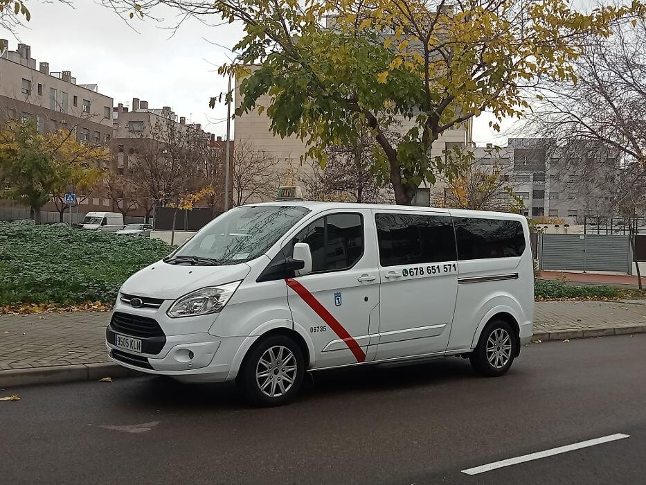 Images Taxi Kombi Madrid