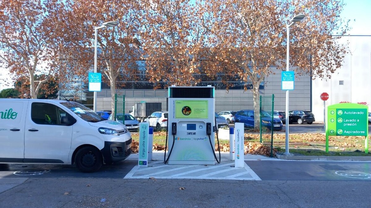 Images Iberdrola | bp pulse estación de recarga