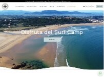 Website Screenshot Latas Surf House y Escuela