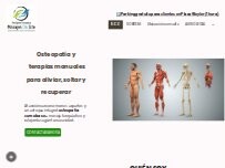 Website Screenshot Masajes Onsite