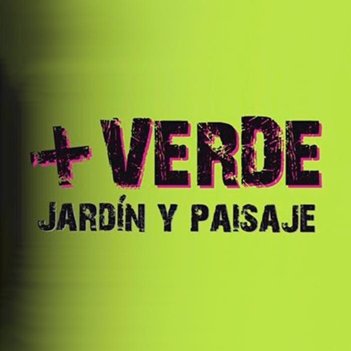 Más verde jardín y paisaje Logo