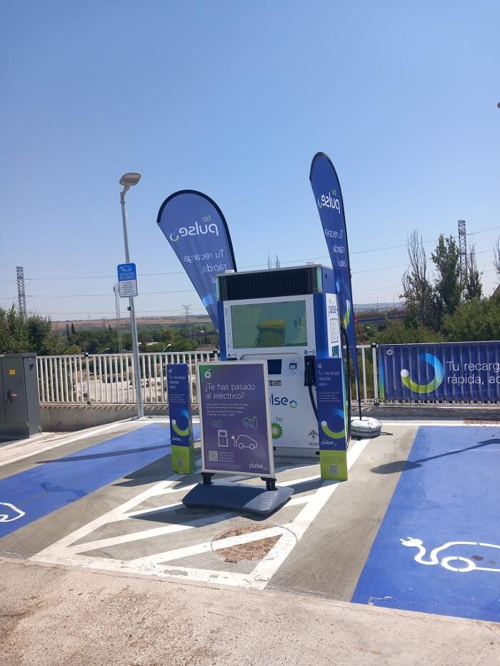 Images Iberdrola | bp pulse estación de recarga