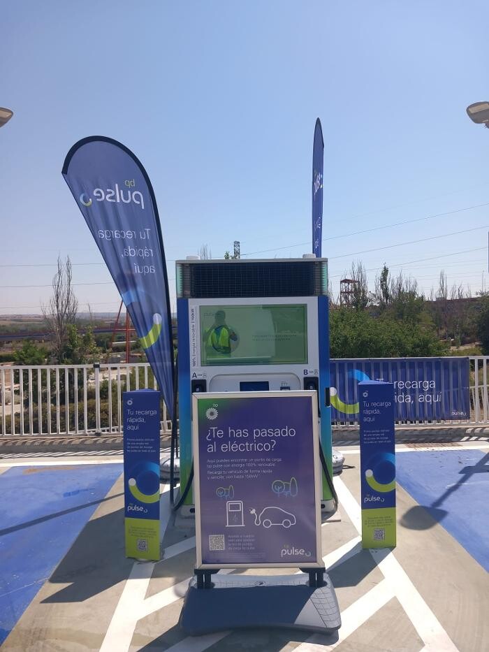 Images Iberdrola | bp pulse estación de recarga