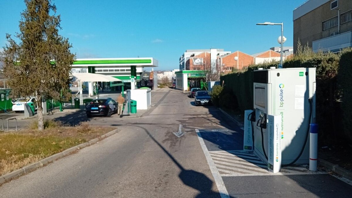 Images Iberdrola | bp pulse estación de recarga