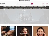 Website Screenshot Klerr Cosmetics