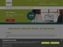 Website Screenshot Oficina DKV Seguros Tarragona