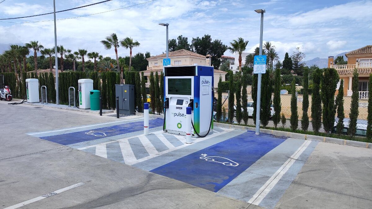 Images Iberdrola | bp pulse estación de recarga