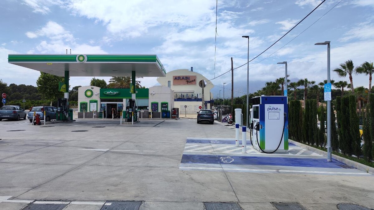 Images Iberdrola | bp pulse estación de recarga