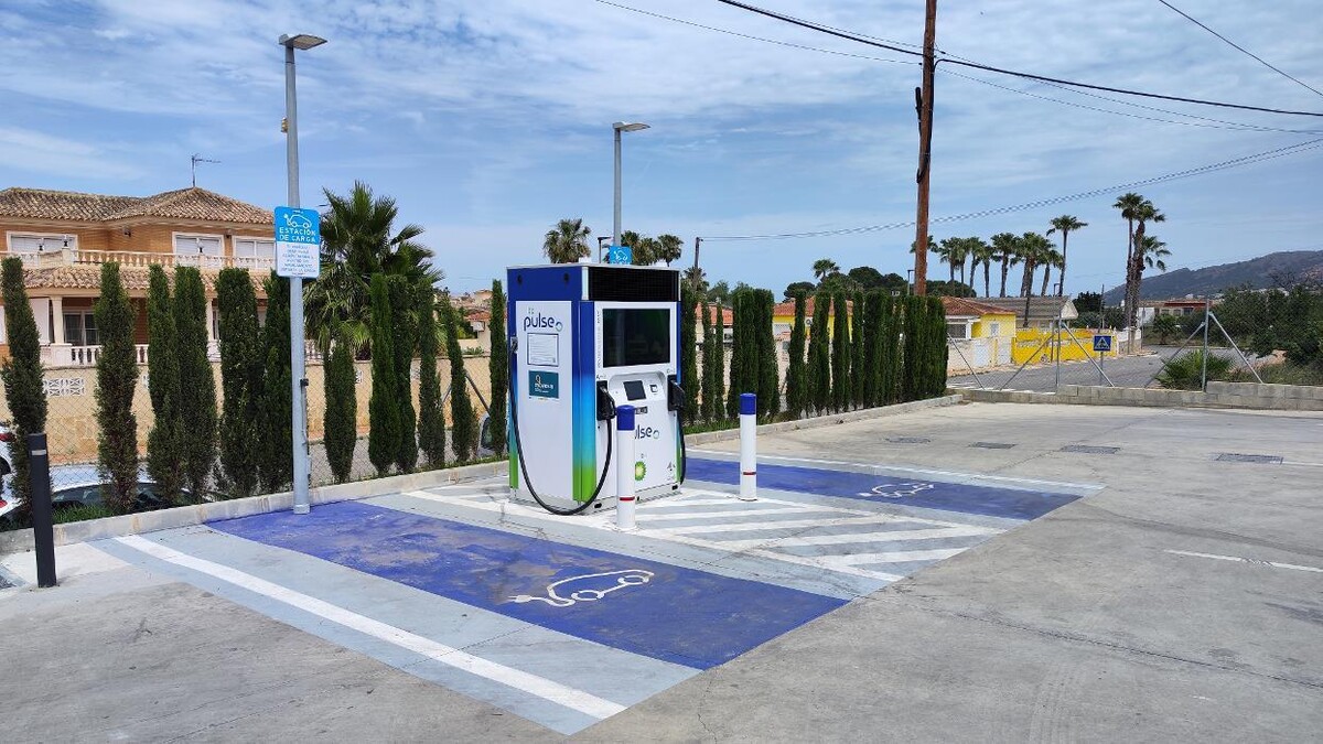 Images Iberdrola | bp pulse estación de recarga