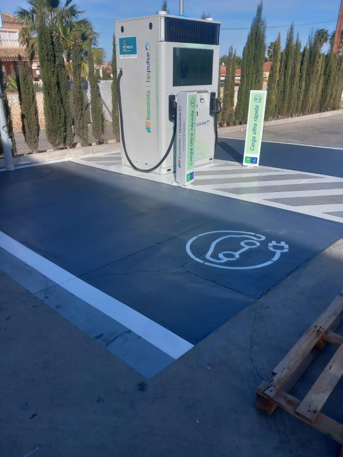 Images Iberdrola | bp pulse estación de recarga